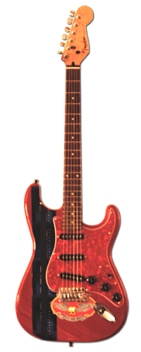 Fender Stratocaster - Red on Red
